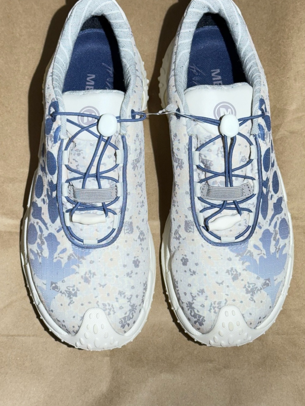 FP Movement by Free People Cream and Blue Floral Sneakers - Picture 8 of 16